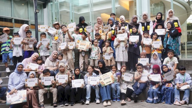 Keseruan rangkaian peringatan Hari Anak Nasional 2026 di KALLA. Puluhan anak karyawan kembali diajak ke lokasi kerja orang tuanya di Wisma Kalla, Jumat (24/7/2026) lalu.