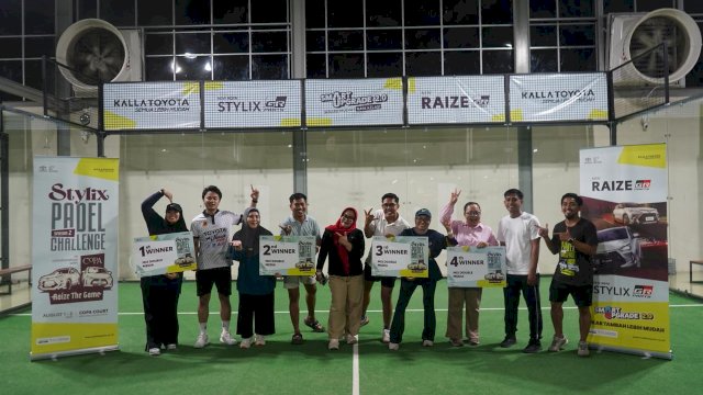 Kalla Toyota Kembali Gelar Turnamen Stylix Padel Challenge 2026, Libatkan 25 Komunitas dan 32 Media di Makassar