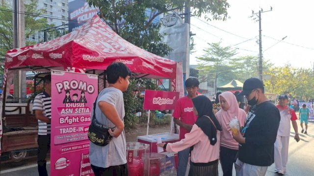 Dorong Subsidi Tepat Sasaran, Pertamina Patra Niaga Gelar Aktivasi BrightGas di CFD Makassar