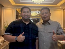 Layaknya Adik-Kakak, Rezza Said dan Andi Iwan Aras Bertemu Diskusikan Properti Sulsel