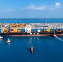 PT Jasa Armada Indonesia Layani Penyandaran Kapal Panamax MSC BREMERHAVEN V di Pelabuhan Patimban