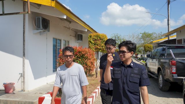 Perkuat Sinergi, Imigrasi Parepare dan Timpora Kabupaten Wajo Sidak TKA di Belawa