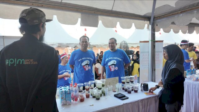 Semarakkan HUT RI ke-81 RI, PJM Gelar Senam Bersama hingga Bazar UMKM