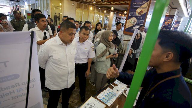 Suasana Job Fair 2026&nbsp;di Mal Phinisi Point (Pipo), Jalan Tanjung Bunga, Makassar, Rabu&nbsp;(19/8/2026).