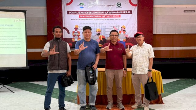 Perkuat Budaya K3, GMTD Gelar Sosialisasi bagi Vendor dan Kontraktor