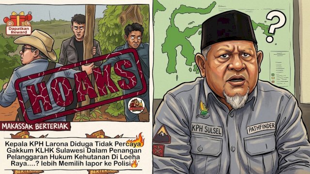 Tepis Hoaks Adu Domba, KPH Larona dan Gakkum Sinergi Libas Sindikat Pembalak di Malili