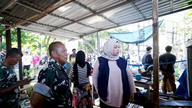 29 KK Kehilangan Tempat Tinggal, Andi Tenri Uji Jadi Legislator Pertama Turun ke Lokasi Kebakaran Mattoanging