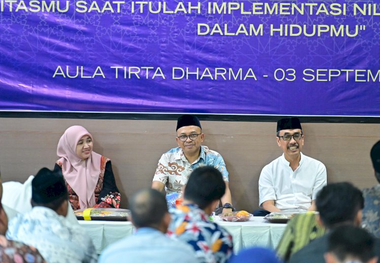 Perumda Air Minum Makassar Gelar Peringatan Maulid Nabi, Plt Dirut Andi Syahrum Tekankan Keteladanan dan Kedisiplinan Pegawai