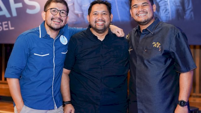 Momentum Pelantikan GEKRAFS Sulsel: Pertemuan Rezza Said, Andi Rahmat, dan Andi Amar Sorot Jejaring Kuat Jelang Musda REI