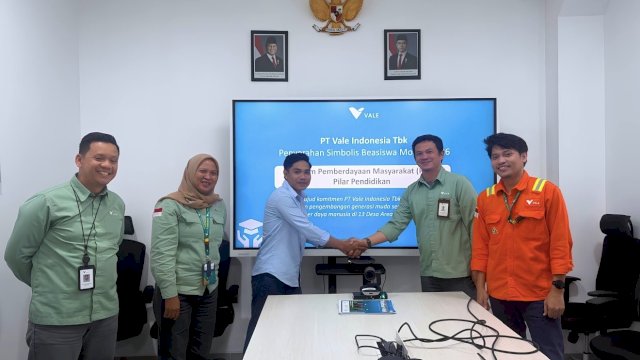 PT Vale Luncurkan Beasiswa Mota&rsquo;u, 19 Mahasiswa Morowali Terima Bantuan Pendidikan