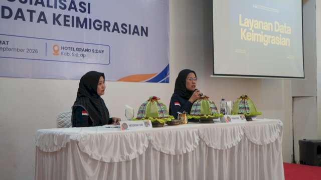 Imigrasi Parepare Sosialisasi Layanan Data Keimigrasian Digital untuk Perkuat Koordinasi Antarlembaga