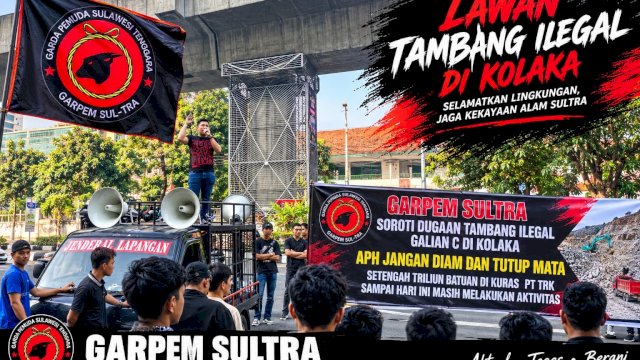 GARPEM Sultra Soroti Dugaan Tambang Ilegal PT TRK di Kolaka, Desak APH Segera Periksa