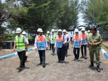 Perkuat Operasional Kawasan Perbatasan, Direksi dan Komisaris PJM Tinjau STS Nipa