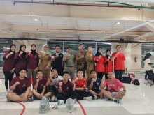 Jelang Porprov Sulsel 2026, Ketua IKASI Makassar Sidak Latihan Atlet Anggar