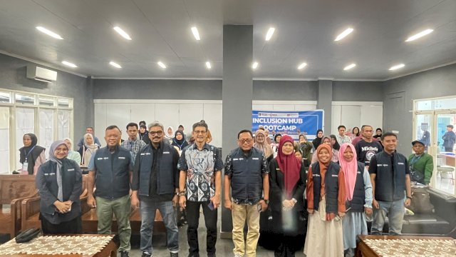 PLUT Sulsel dan Trio Pabeta Gelar Inclusion Hub Bootcamp untuk Penyandang Disabilitas di Makassar