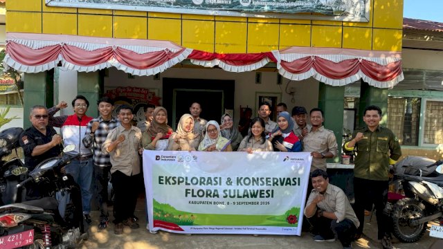 Pertamina Patra Niaga Regional Sulawesi Bersama Kebun Raya Pucak Eksplorasi Flora di Bone
