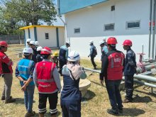 PLN Perketat Keselamatan Pekerja Proyek SUTT 150 kV Palu 3-Tambu di Donggala