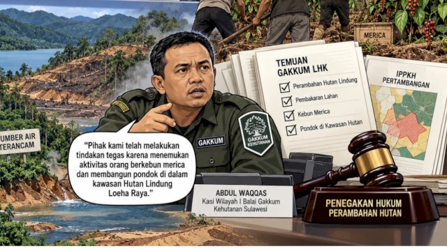 Saling Silang Karhutla Tambang Nikel: WALHI Soroti Titik Api, Gakkum Bidik Kebun Lada Ilegal