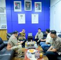 Terima Audiensi PWI Sulsel, Plt Dirut PDAM Makassar Bahas Mitigasi Pelayanan Air di Tengah El Nino
