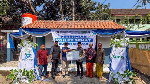 Pelindo Marine Bangun MCK Sehat untuk Warga Dusun Krajan Bondowoso