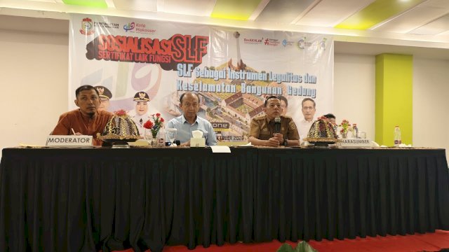 Tekankan Legalitas dan Keselamatan Bangunan, Distaru Makassar Sosialisasi SLF