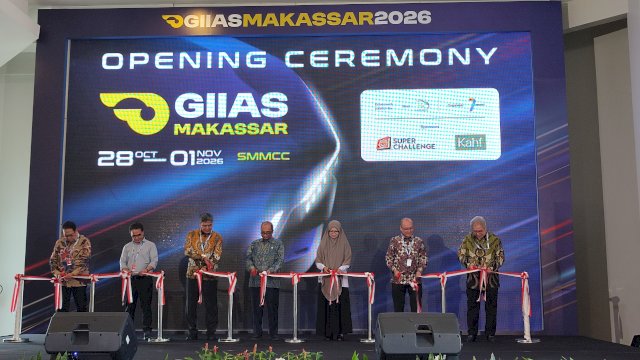 Opening ceremomy GIIAS Makassar yamg diselenggarakan selama 5 hari, mulai 28 Oktober hingga 1 November 2026 di SMMC.